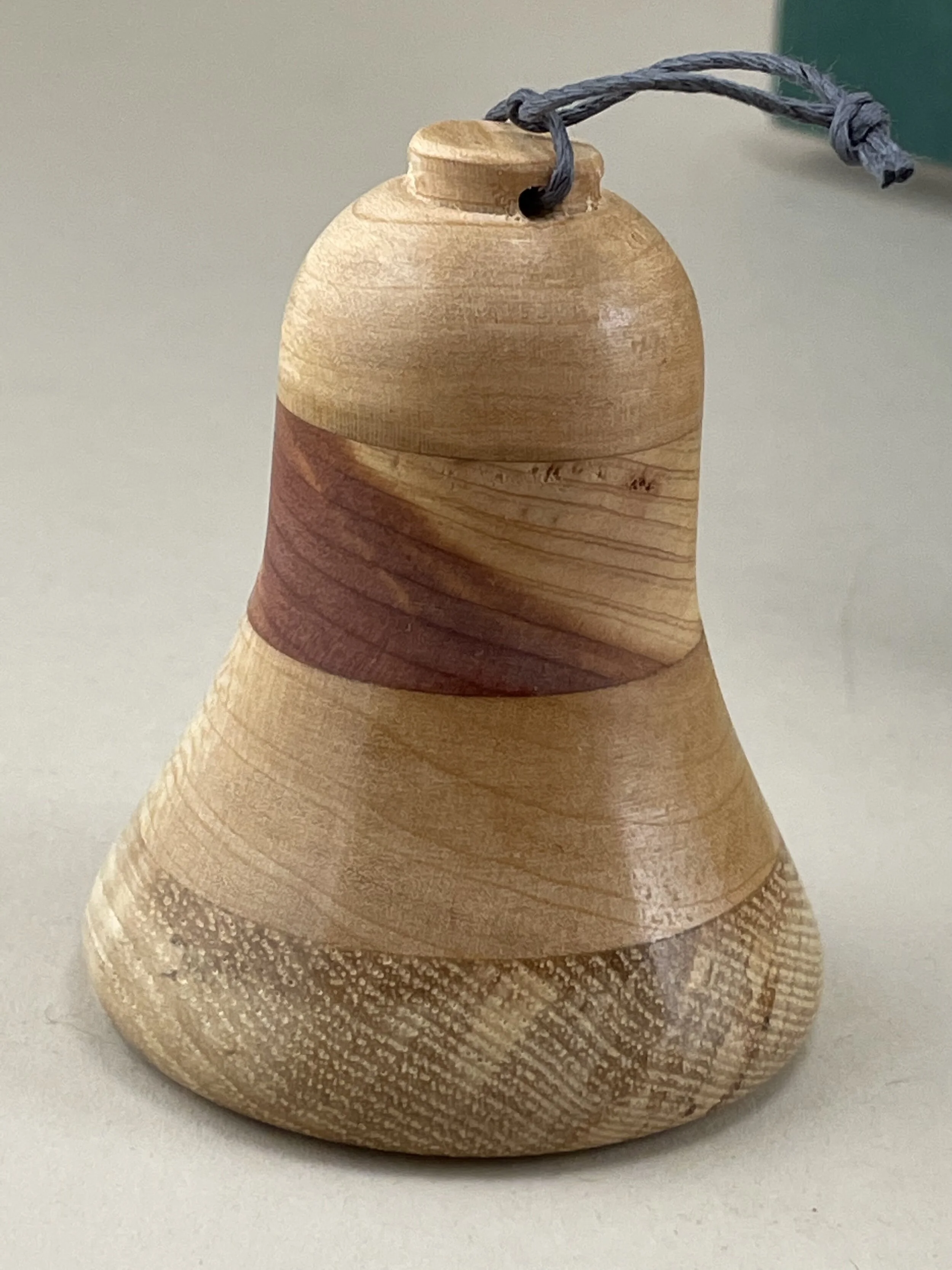 Wooden bell tree ornament — fairTURN Studio